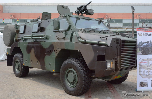 特殊部隊「コパスス」が使用する歩兵機動装甲車「ブッシュマスター」