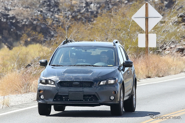 スバル XV 次期型プロトタイプ スクープ写真