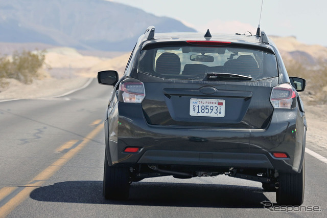 スバル XV 次期型プロトタイプ スクープ写真