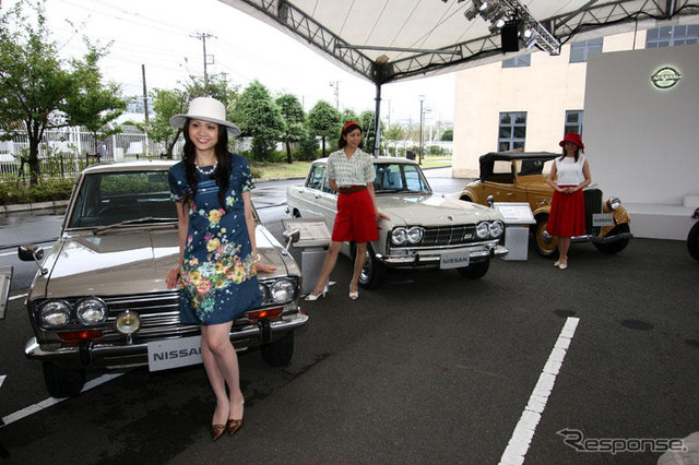 【日産1億台写真蔵】横浜工場でイベント