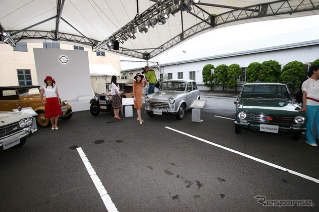 【日産1億台写真蔵】横浜工場でイベント
