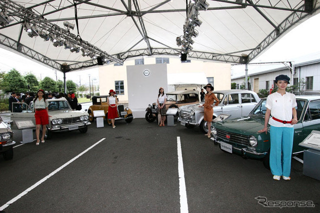 【日産1億台写真蔵】横浜工場でイベント