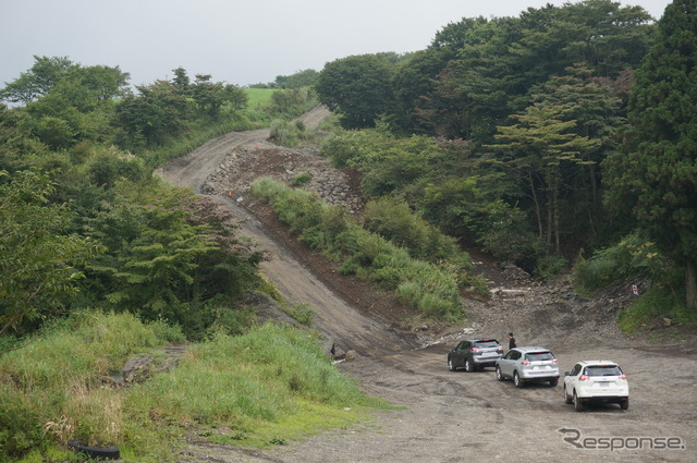 日産 エクストレイル オフロード試乗会