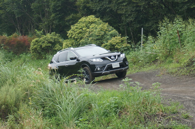 日産 エクストレイル オフロード試乗会