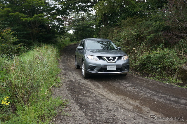 日産 エクストレイル オフロード試乗会