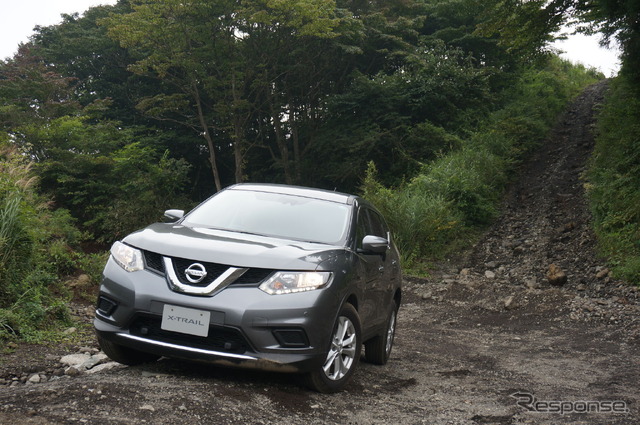日産 エクストレイル オフロード試乗会
