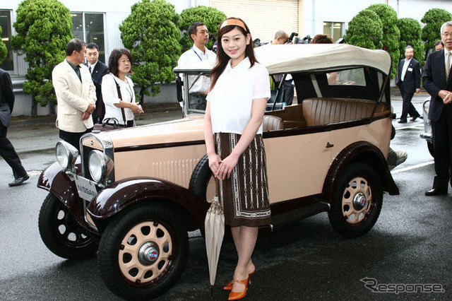 【日産1億台写真蔵】ダットサン 12型 フェートン
