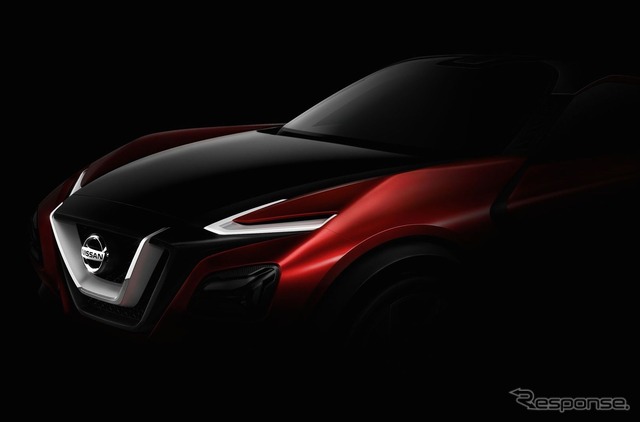 日産の新クロスオーバーコンセプトの予告イメージ