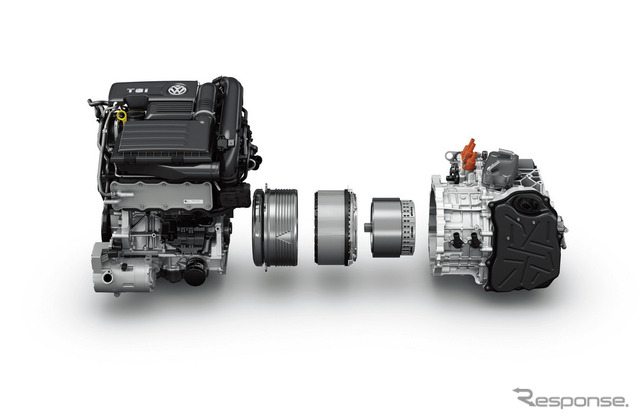 1.4 TSIエンジン・電気モーター・6速デュアルクラッチギヤボックス イメージ