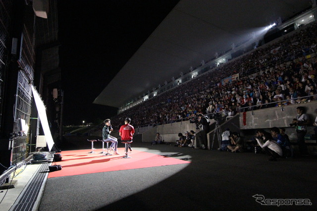 F1日本GP前夜祭の様子