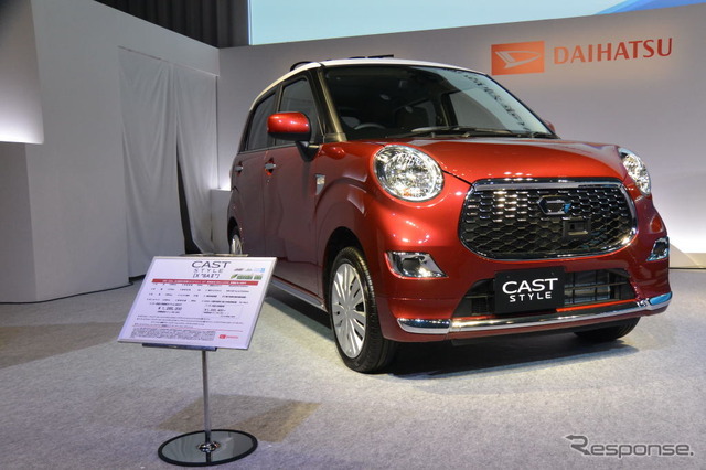 ダイハツ工業 新型軽乗用車 キャスト 発表会