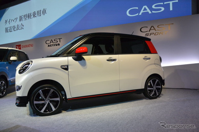 ダイハツ工業 新型軽乗用車 キャスト 発表会