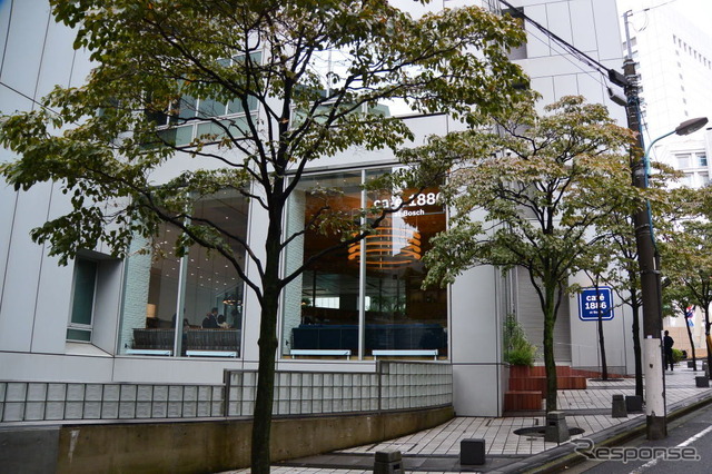 cafe 1886 at Bosch プレス向け内覧会