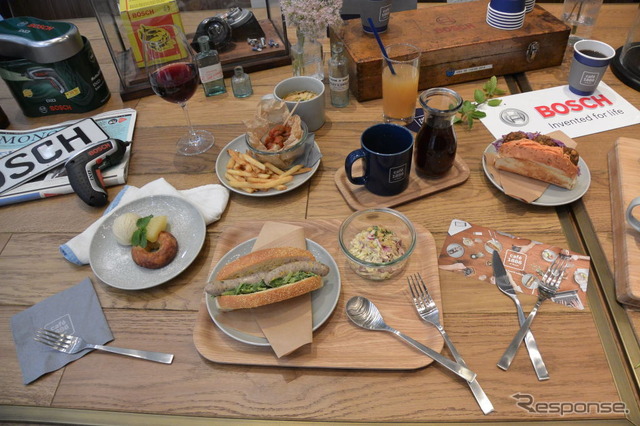 cafe 1886 at Bosch プレス向け内覧会