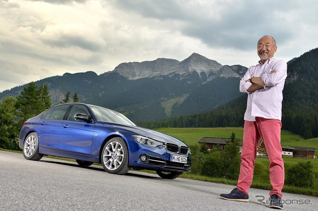 BMW 340i と石川真禧照氏