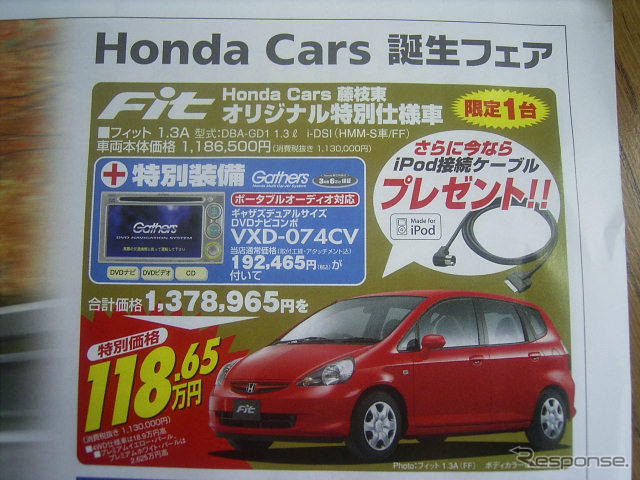 【新車値引き情報】ホンダの軽&コンパクトは燃費を訴求