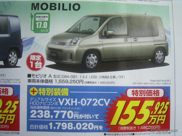 【新車値引き情報】ホンダの軽&コンパクトは燃費を訴求