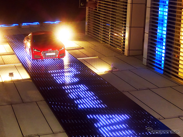 アウディTT、銀座の滑走路に着陸。「Audi TT Landing, Japan」プロジェクト、東京・銀座の展示は9月9~13日)