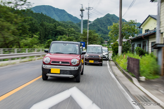 【注目軽＆コンパクト】オールラウンド進化の軽自動車、“質”で上行くコンパクト…長距離比較