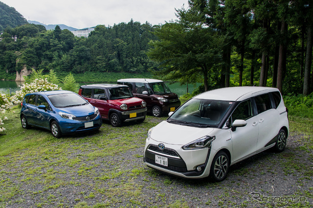 【注目軽＆コンパクト】オールラウンド進化の軽自動車、“質”で上行くコンパクト…長距離比較