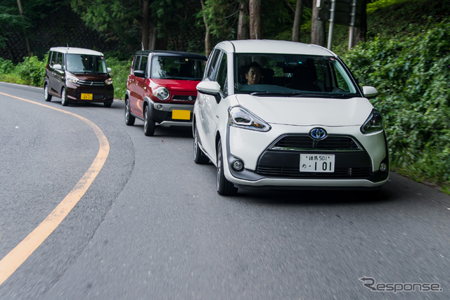 【注目軽＆コンパクト】オールラウンド進化の軽自動車、“質”で上行くコンパクト…長距離比較