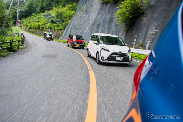 【注目軽&コンパクト】オールラウンド進化の軽自動車、“質”で上行くコンパクト…長距離比較