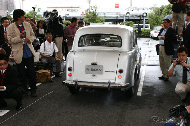 【日産1億台写真蔵】ダットサン 1000・210型