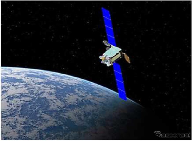 Ｘバンド防衛通信衛星（イメージ）