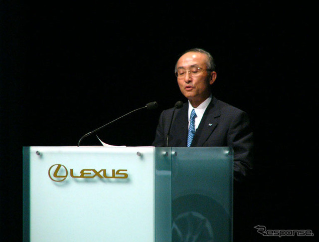 【レクサス LS 新型発表】渡辺社長、年内1万台目指す