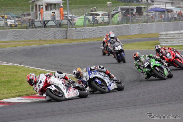 全日本ロードレース選手権オートポリス決勝