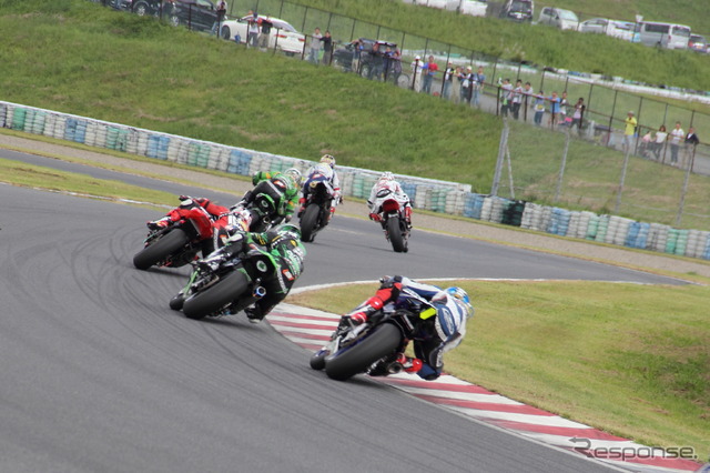 全日本ロードレース選手権オートポリス決勝