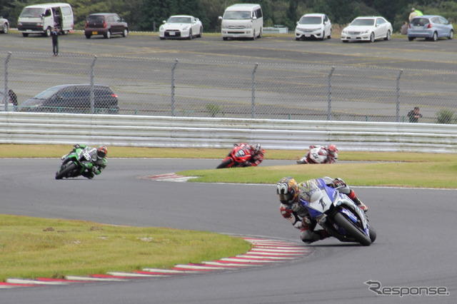 全日本ロードレース選手権オートポリス決勝