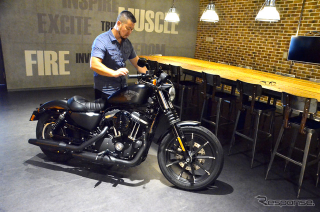 Harley-Davidson Motor Companyで唯一の日本人デザイナー、ダイス・ナガオ氏。
