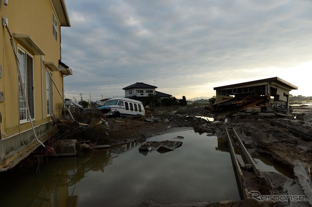 台風第18号関連の大雨で被害を受けた地域