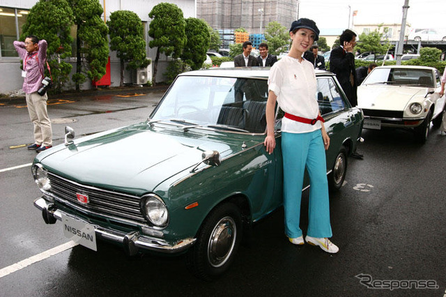 【日産1億台写真蔵】サニー 1000スポーツデラックス
