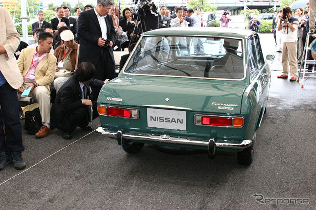 【日産1億台写真蔵】サニー 1000スポーツデラックス