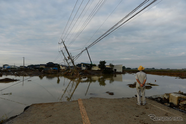 台風第18号関連の大雨で被害を受けた地域