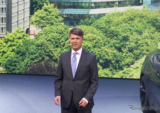 BMWのハラルド・クルーガーCEO(フランクフルトモーターショー15)
