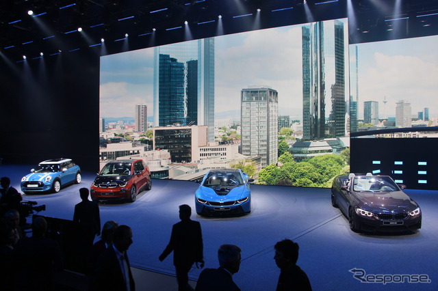 BMW プレスカンファレンス(フランクフルトモーターショー15)