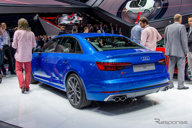 アウディ S4 新型(フランクフルトモーターショー15)