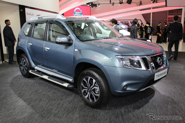 日産のSUV、テラノ(デリーモーターショー14)