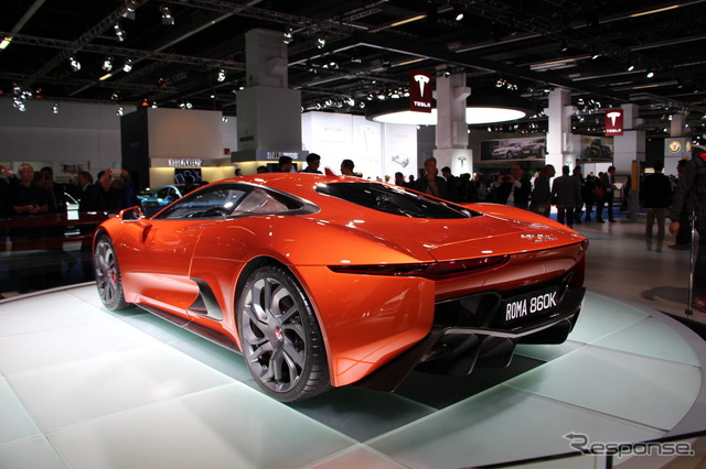 ジャガー C-X75(フランクフルトモーターショー15)