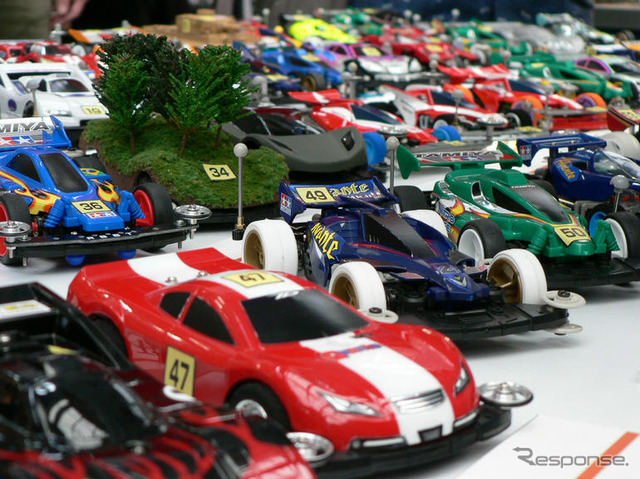 【写真蔵】ミニ四駆プレスカップ 参加マシンをずらり