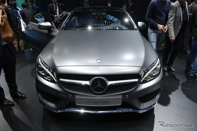 新型メルセデスベンツ Cクラス クーペ(フランクフルトモーターショー15)