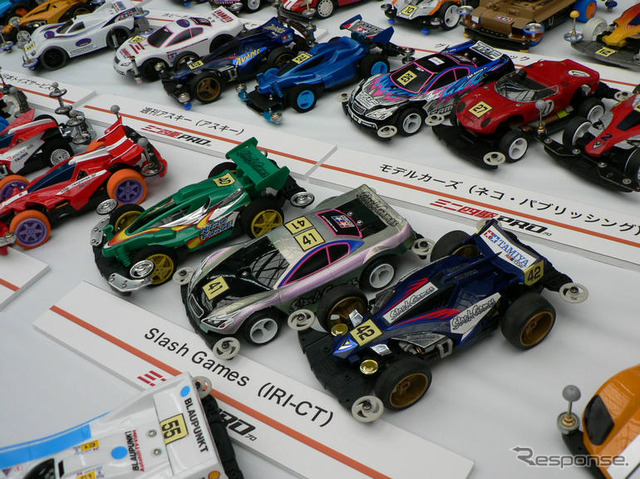 【写真蔵】ミニ四駆プレスカップ 参加マシンをずらり