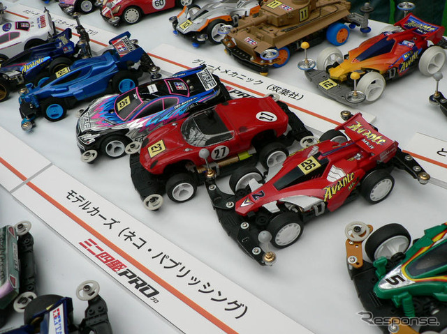 【写真蔵】ミニ四駆プレスカップ 参加マシンをずらり