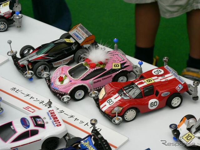 【写真蔵】ミニ四駆プレスカップ 参加マシンをずらり