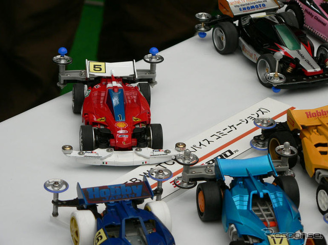 【写真蔵】ミニ四駆プレスカップ 参加マシンをずらり