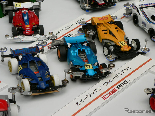 【写真蔵】ミニ四駆プレスカップ 参加マシンをずらり