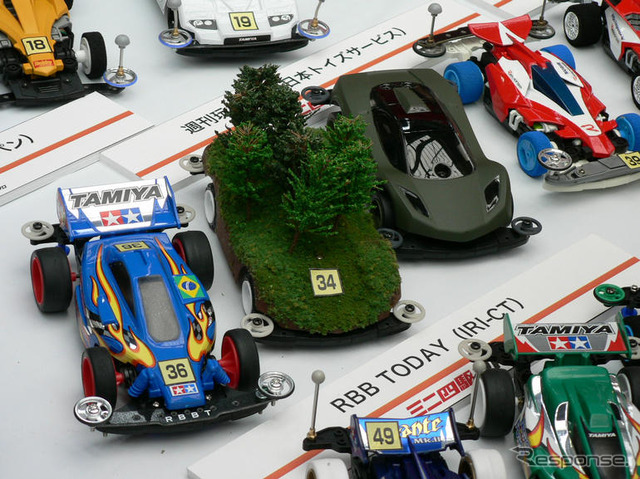 【写真蔵】ミニ四駆プレスカップ 参加マシンをずらり